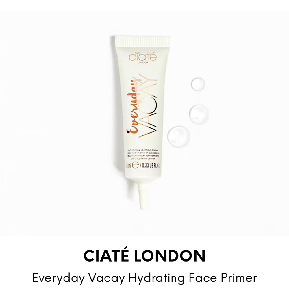 💖🏝️ CIATÉ LONDON EVERYDAY VACAY HYDRATING FACE PRIMER 🏝️💖